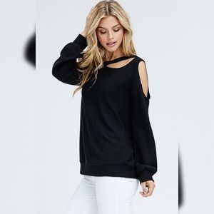 Get a little Closer Soft Sweater Top